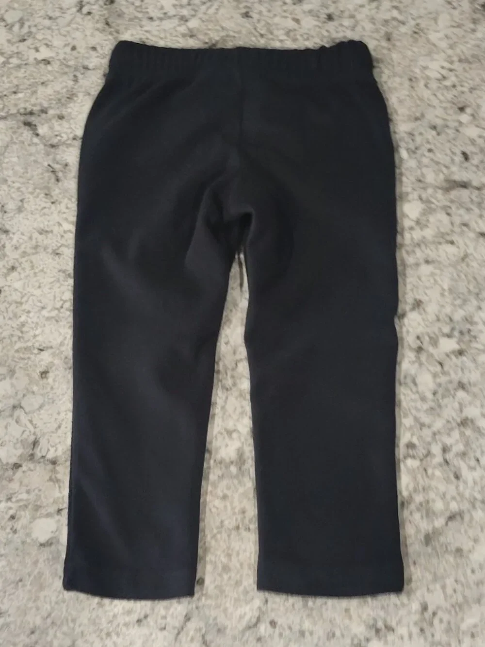 OshKosh B’gosh 3T Boys Black Fleece Pants Toddler Pull On Cozy Sweatpants